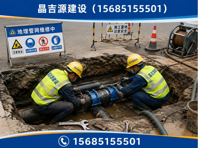 花溪区地埋管网维修展示图